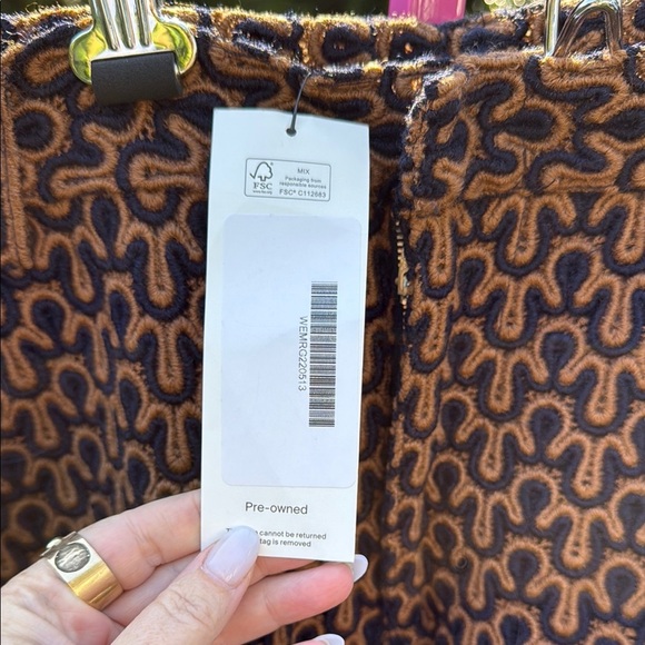 Men’s From The REAL REAL custom BIG & TALL Brown and Black Patterned Pants - - Picture 3 of 8